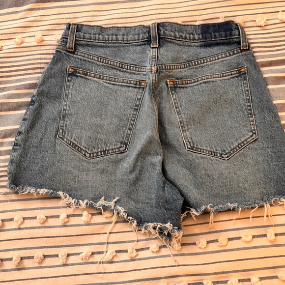 Abercrombie & Fitch Light Blue Jean Shorts - Picture 3 of 3